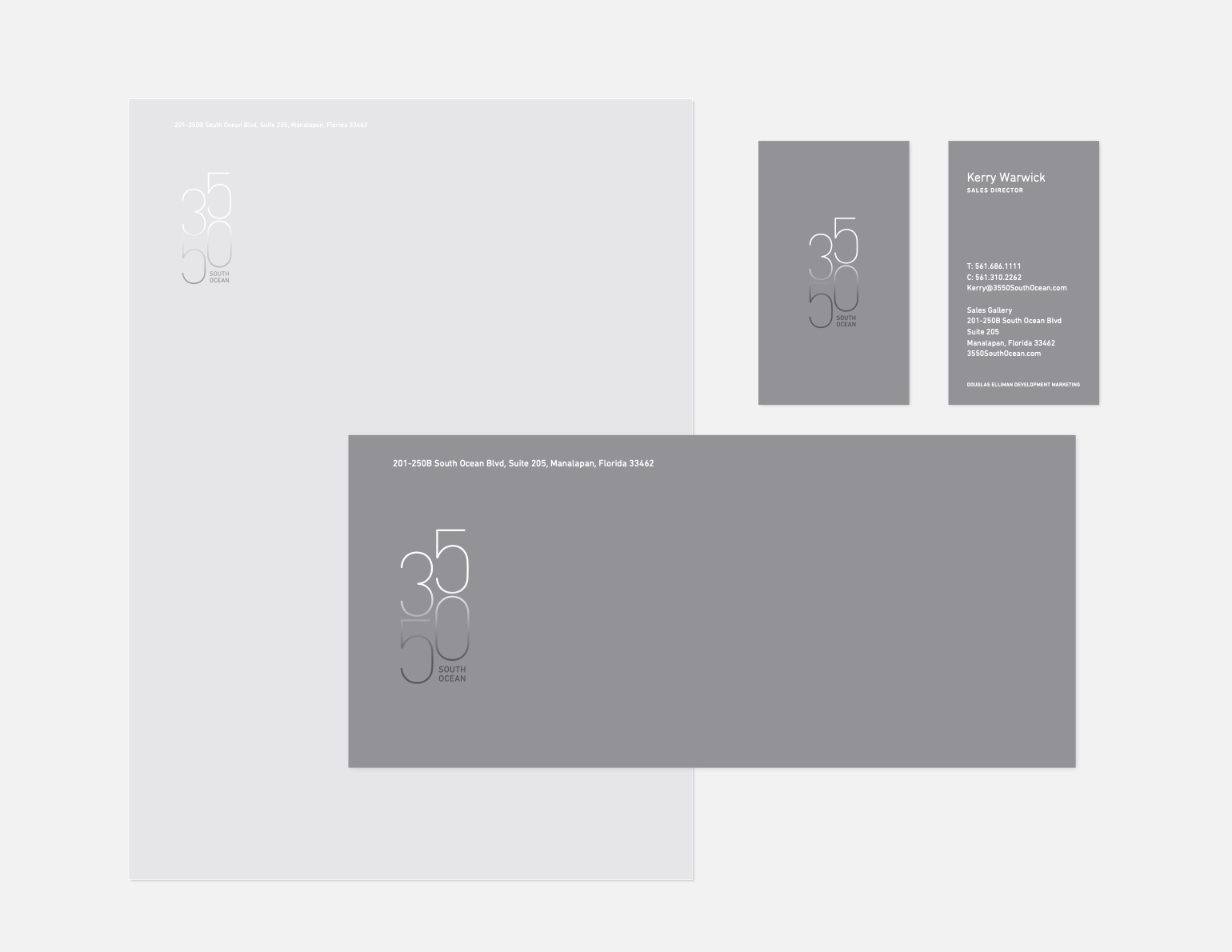 3550 South Ocean stationery