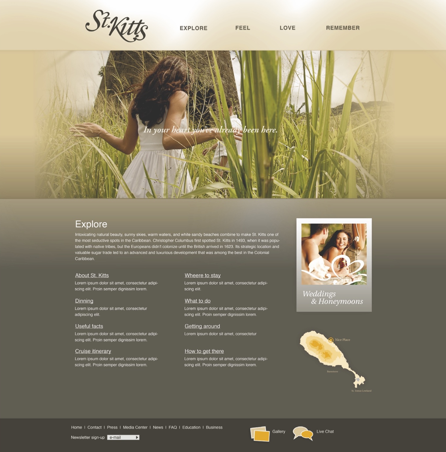 St. Kitts website