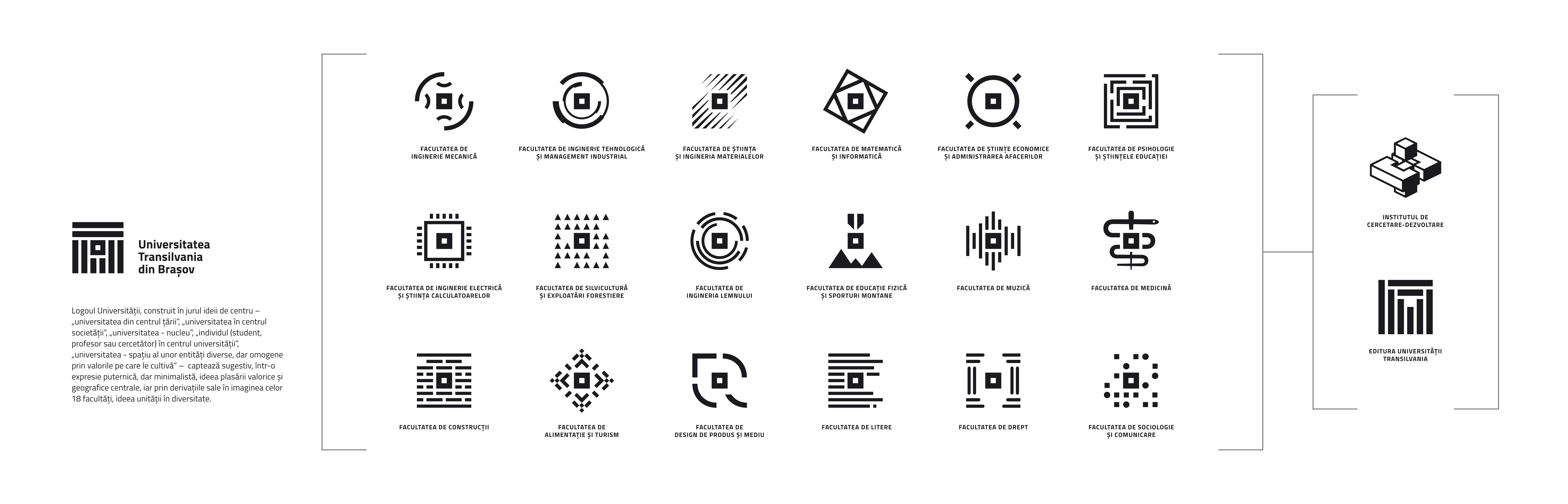 Transilvania University branding guidelines 17