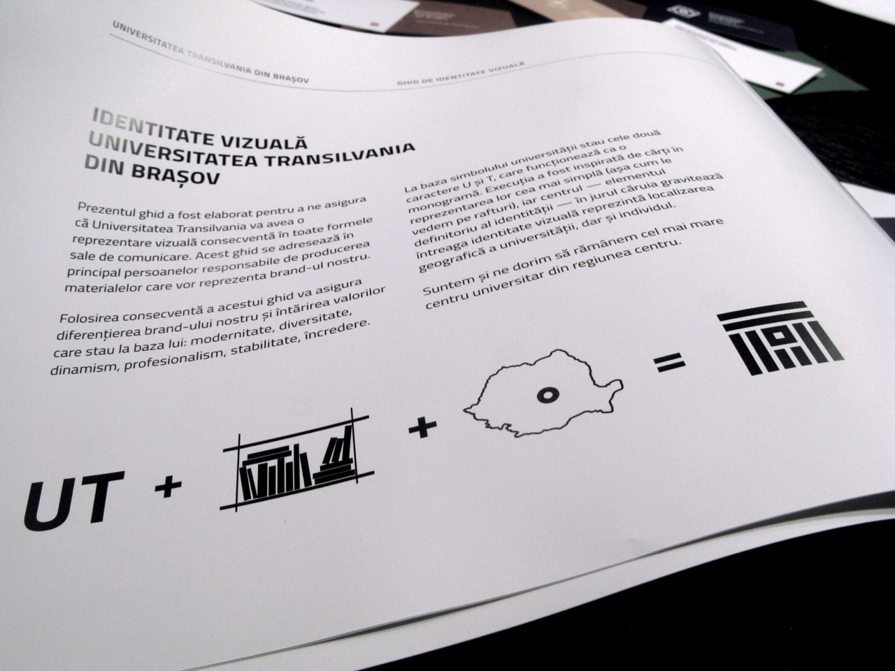 Transilvania University branding guidelines