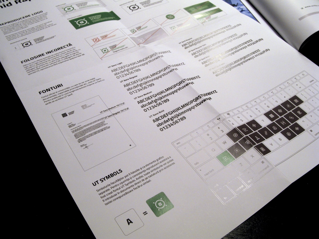 Transilvania University branding guidelines 8