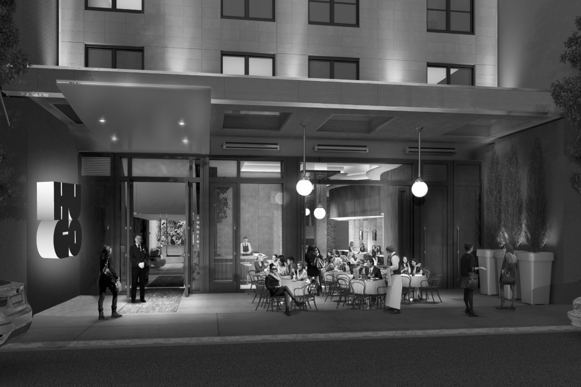 HUGO Hotel visual signature