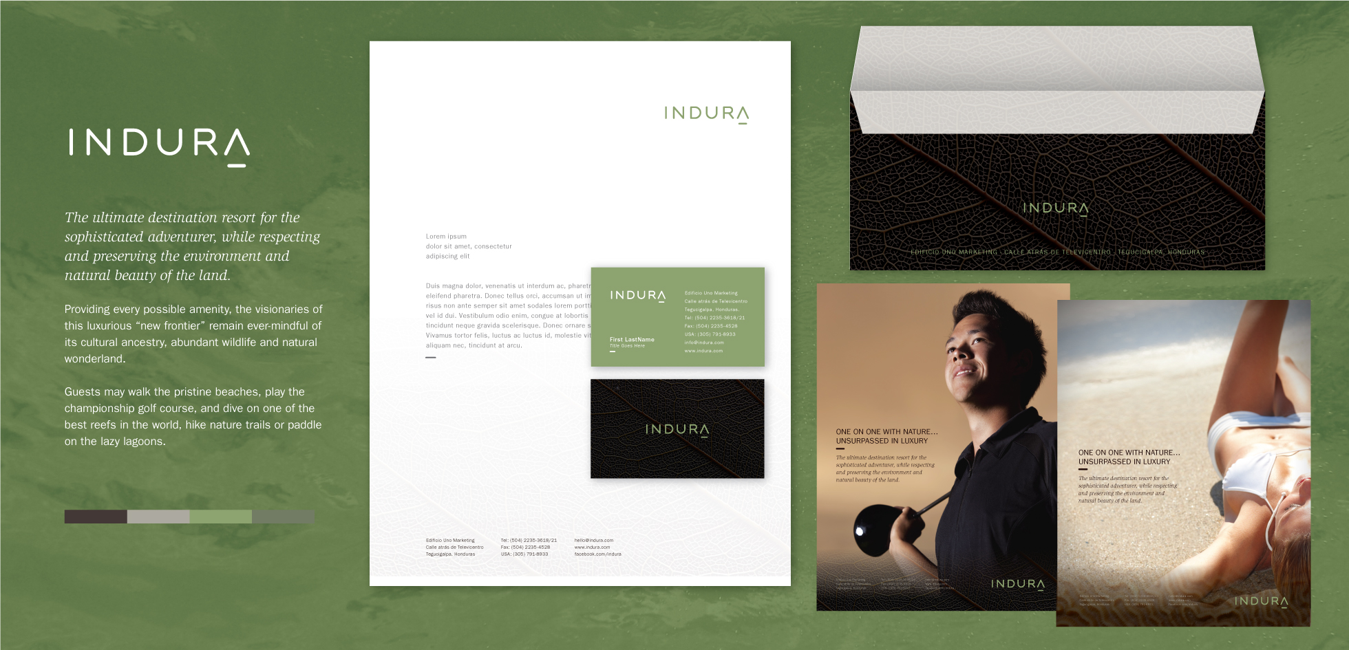 Indura branding
