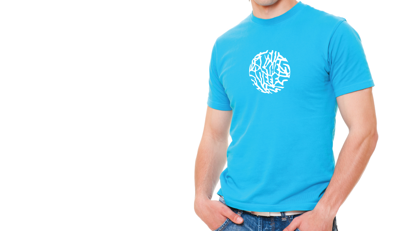 The Reef Resort and Spa logo t-shirt