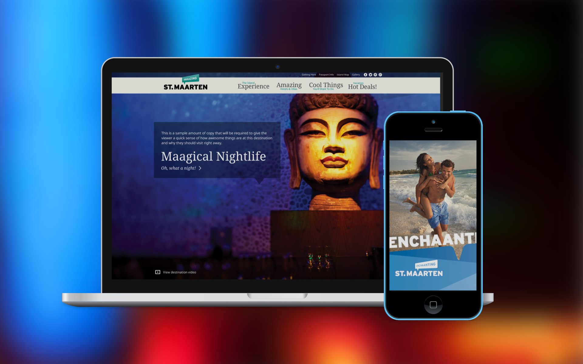 St. Maarten website experience